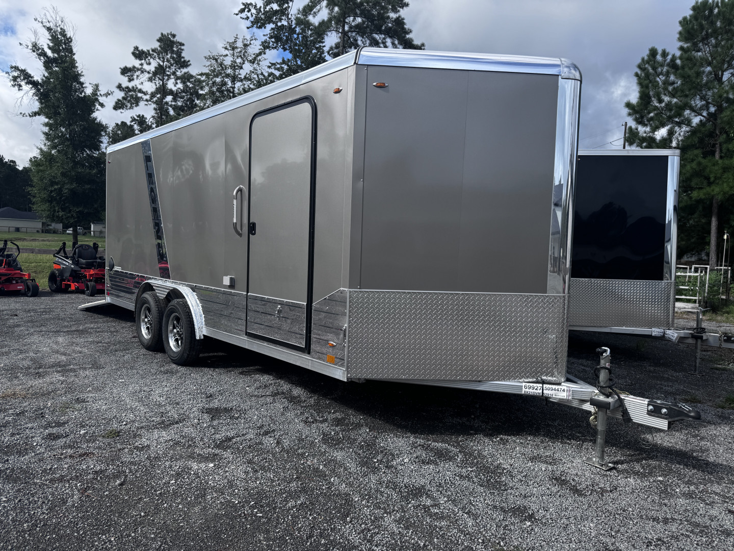 New 2025 Legend Trailers 8x21 V-Nose Deluxe Cargo / Enclosed Trailer