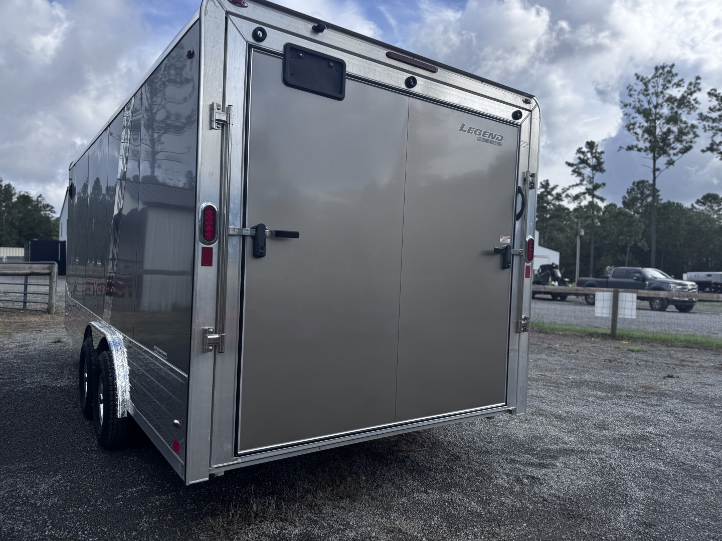New 2025 Legend Trailers 8x21 V-Nose Deluxe Cargo / Enclosed Trailer