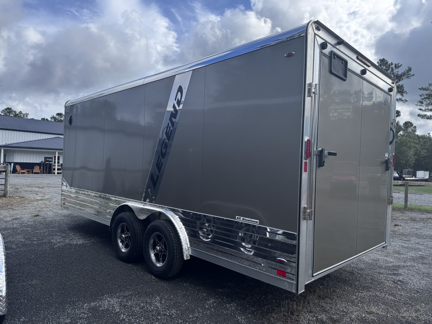 New 2025 Legend Trailers 8x21 V-Nose Deluxe Cargo / Enclosed Trailer
