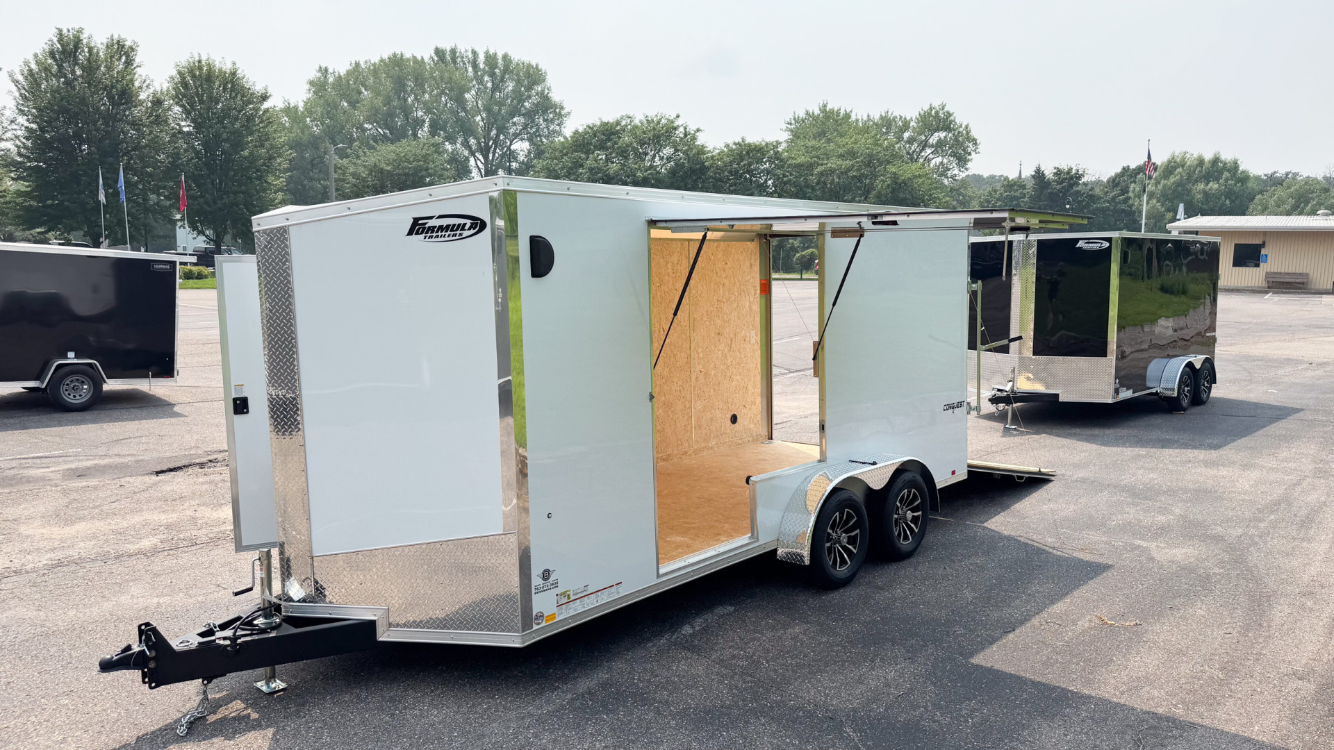 New 2025 Formula 7X16 Conquest with UTV ESCAPE DOOR! for sale in