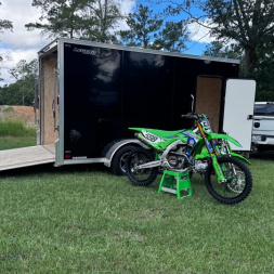 New 2025 Legend Trailers Flat Top v- Nose 7x17 Cargo / Enclosed Trailer