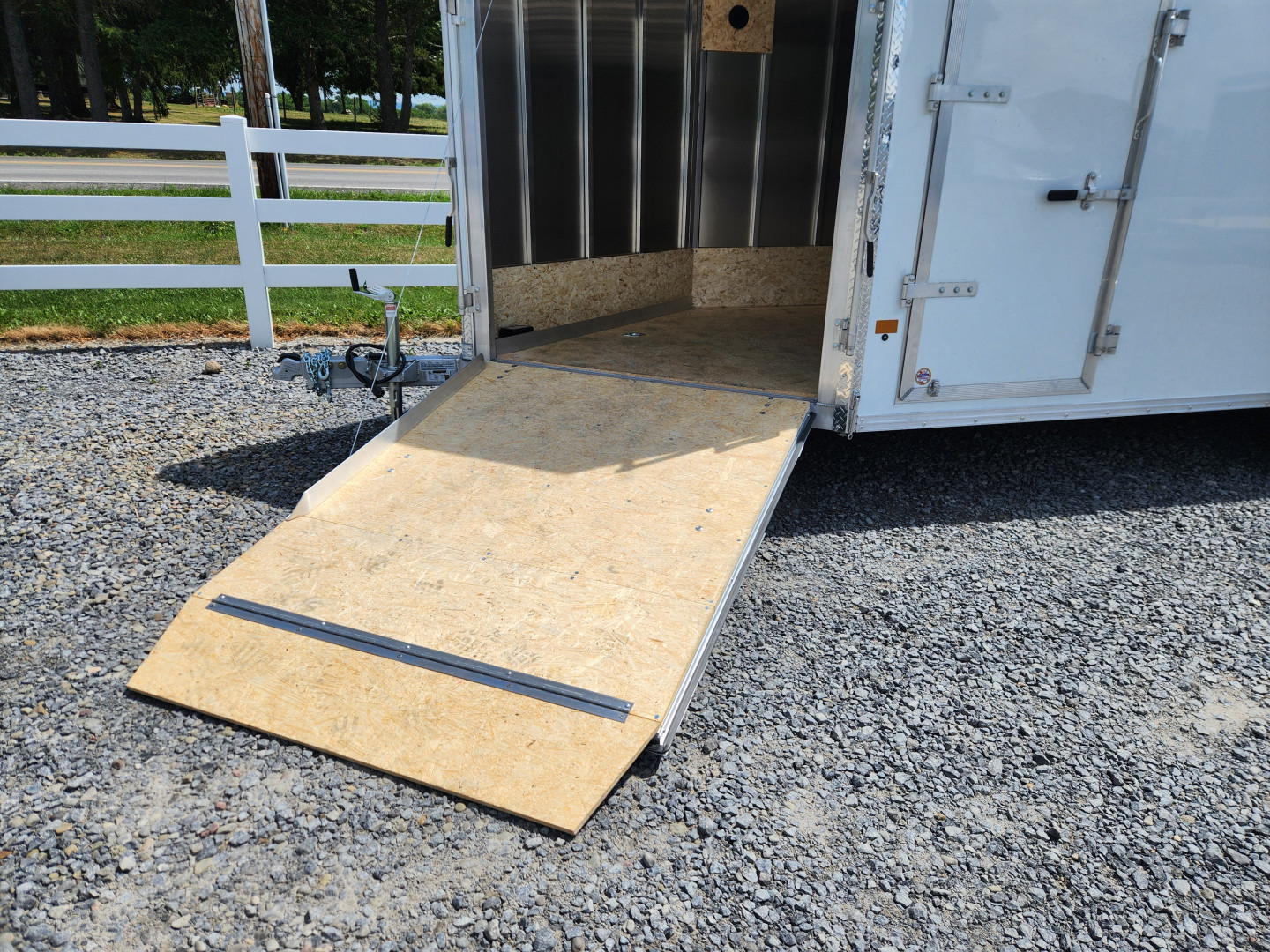 New 2026 ALCOM 7X18XLT PRO Snowmobile Trailer