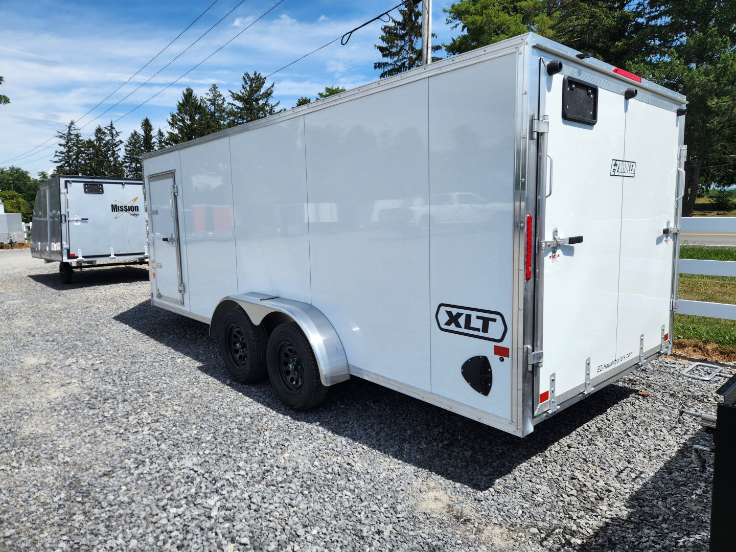 New 2026 ALCOM 7X18XLT PRO Snowmobile Trailer