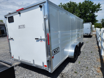 New 2026 ALCOM 7X18XLT PRO Snowmobile Trailer