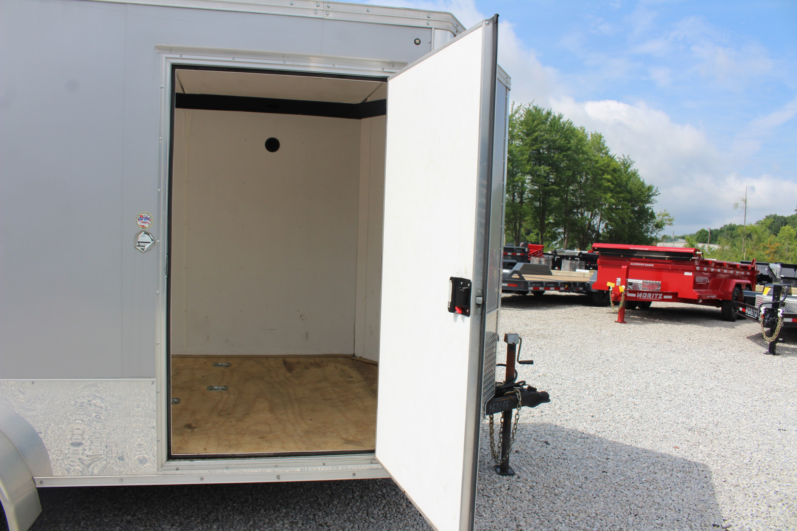 Used 2019 United Trailers XLMTV 7' x 14' Cargo / Enclosed Trailer - 7,000# GVW