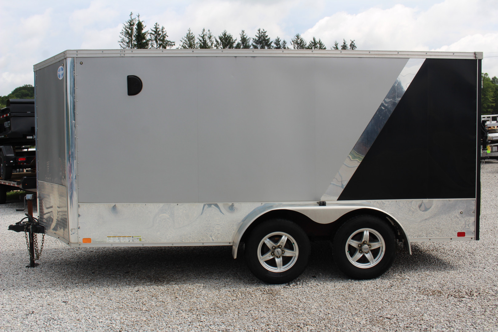 Used 2019 United Trailers XLMTV 7' x 14' Cargo / Enclosed Trailer - 7,000# GVW