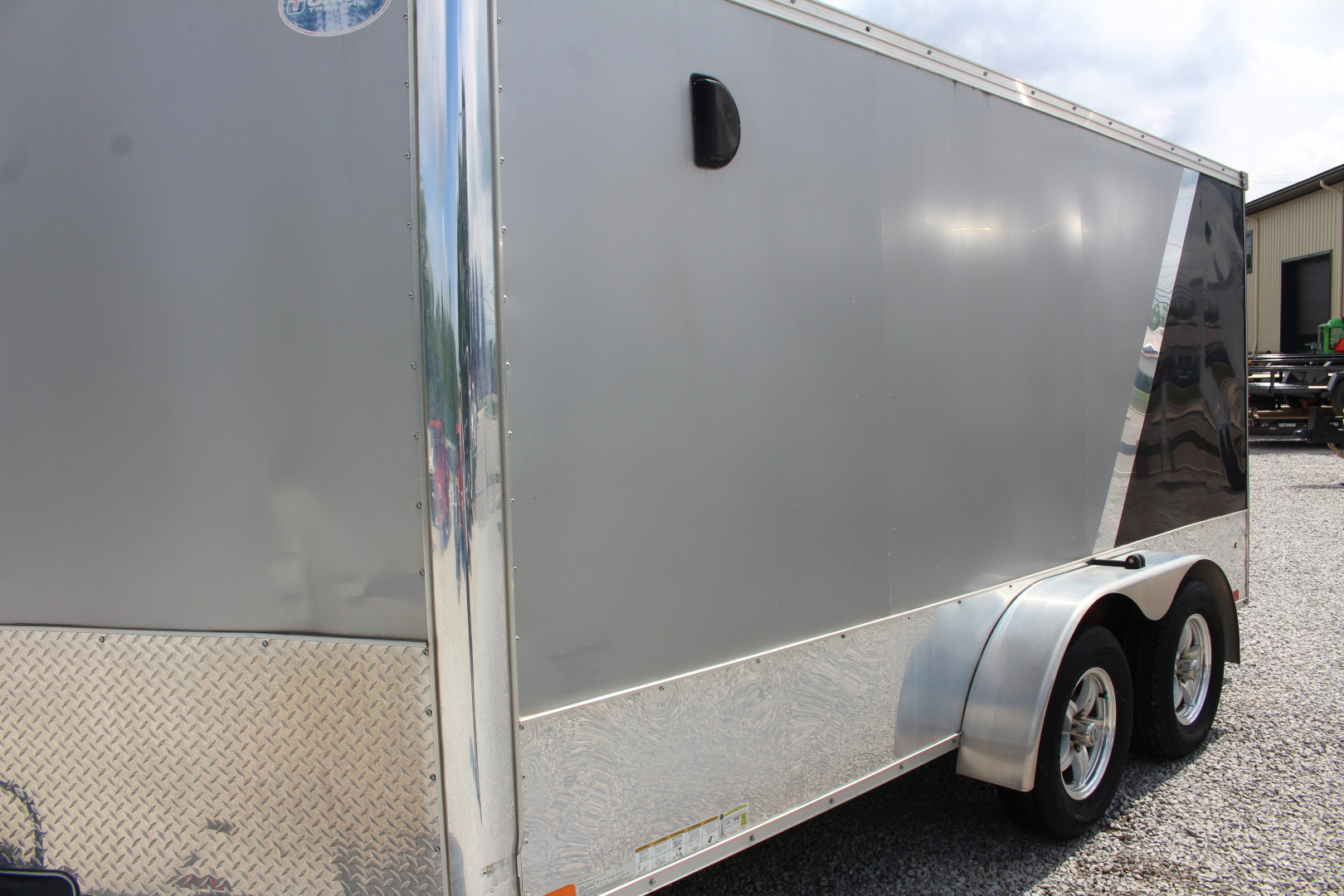 Used 2019 United Trailers XLMTV 7' x 14' Cargo / Enclosed Trailer - 7,000# GVW
