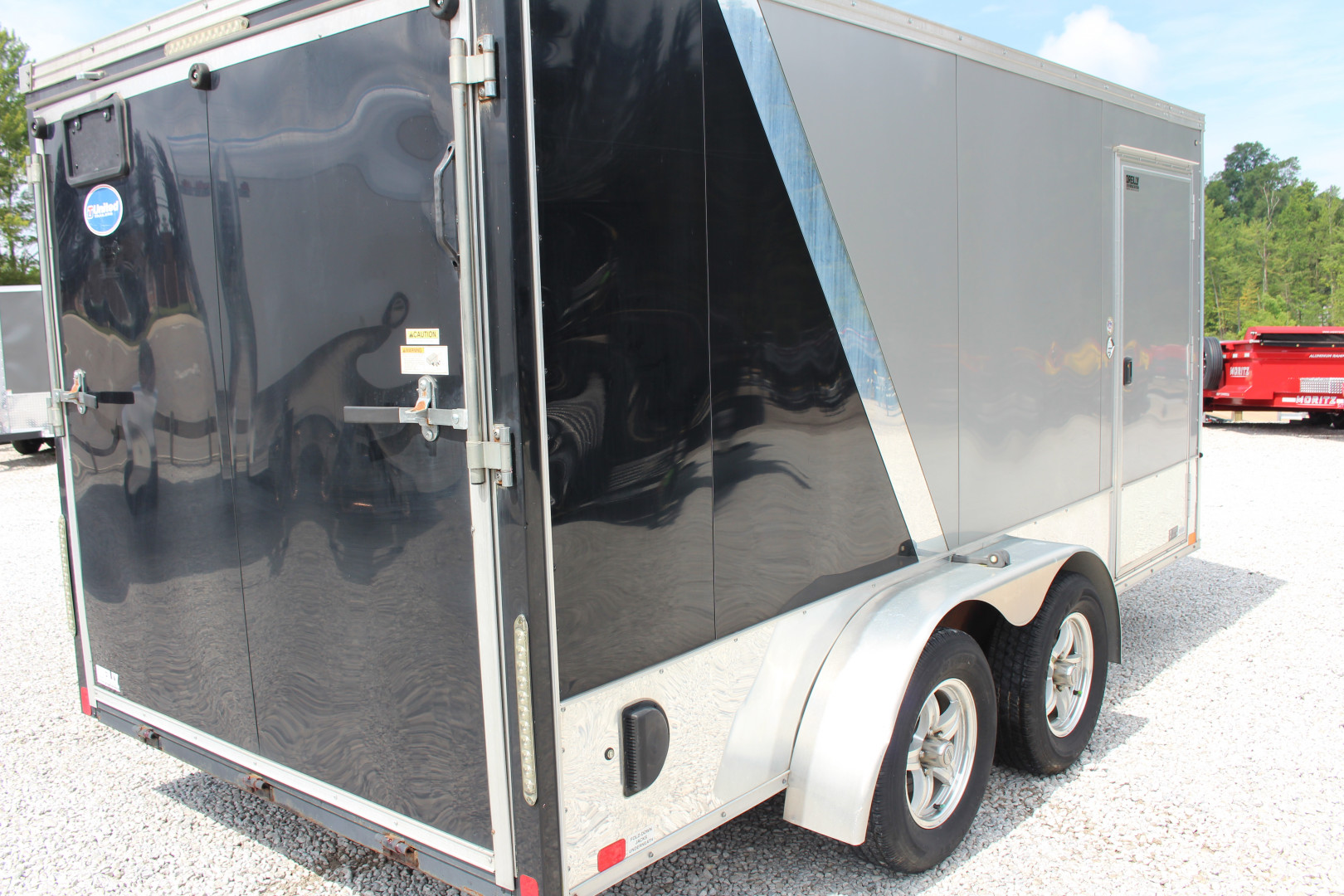 Used 2019 United Trailers XLMTV 7' x 14' Cargo / Enclosed Trailer - 7,000# GVW