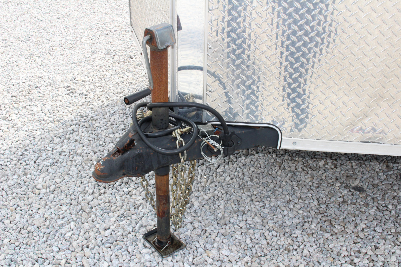 Used 2019 United Trailers XLMTV 7' x 14' Cargo / Enclosed Trailer - 7,000# GVW