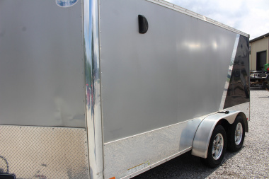 Used 2019 United Trailers XLMTV 7' x 14' Cargo / Enclosed Trailer - 7,000# GVW