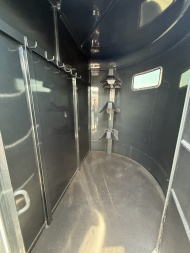 New 2025 Calico Trailers 3 SLANT W/ TACK ROOM Stock / Stock Combo Trailer