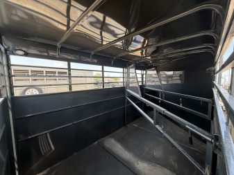 New 2025 Calico Trailers 3 SLANT W/ TACK ROOM Stock / Stock Combo Trailer