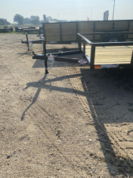 New 2026 AMO 14 Landscape Trailer SINGLE BRAKE