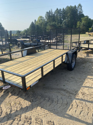 New 2026 AMO 14 Landscape Trailer