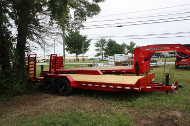 New 2026 Rice Trailers 7X20 RAMP Equipment Trailer