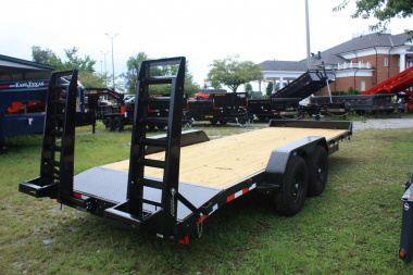 New 2026 Rice Trailers 7X20 RAMP Equipment Trailer