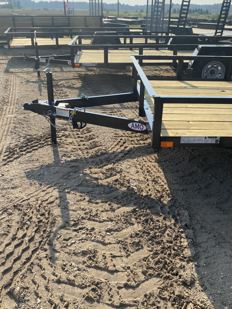New 2026 AMO 6.4x16 Landscape Trailer