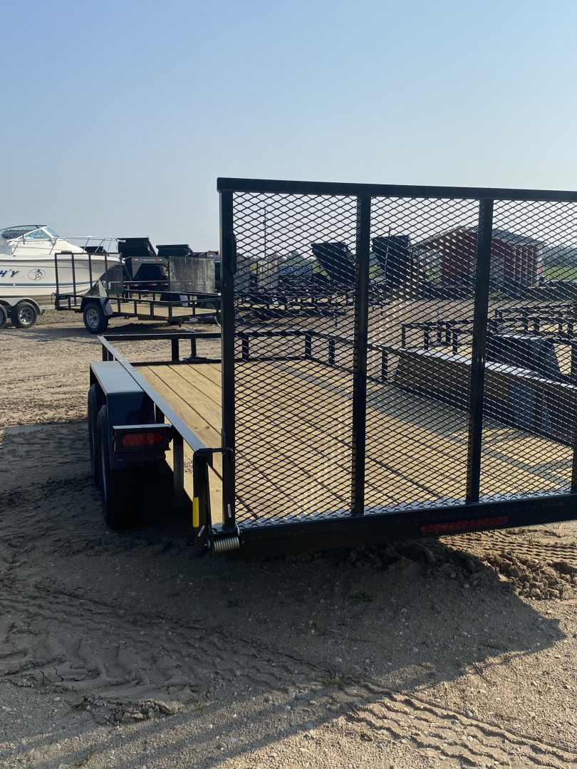 New 2026 AMO 6.4x16 Landscape Trailer