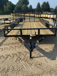 New 2026 AMO 6.4x16 Landscape Trailer
