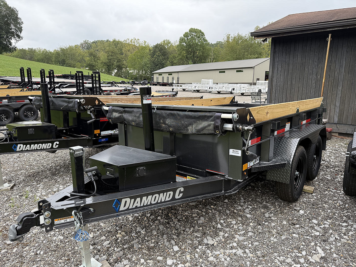 New 2026 Diamond C Trailers GDT 235 10X60 Dump Trailer