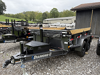 New 2026 Diamond C Trailers GDT 235 10X60 Dump Trailer