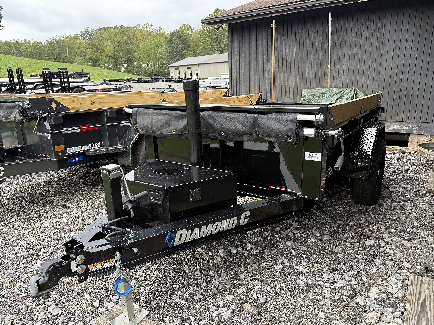 New 2026 Diamond C Trailers GST 106 8X60 Dump Trailer