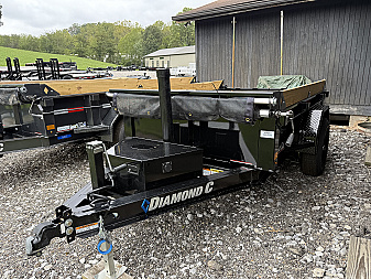 New 2026 Diamond C Trailers GST 106 8X60 Dump Trailer