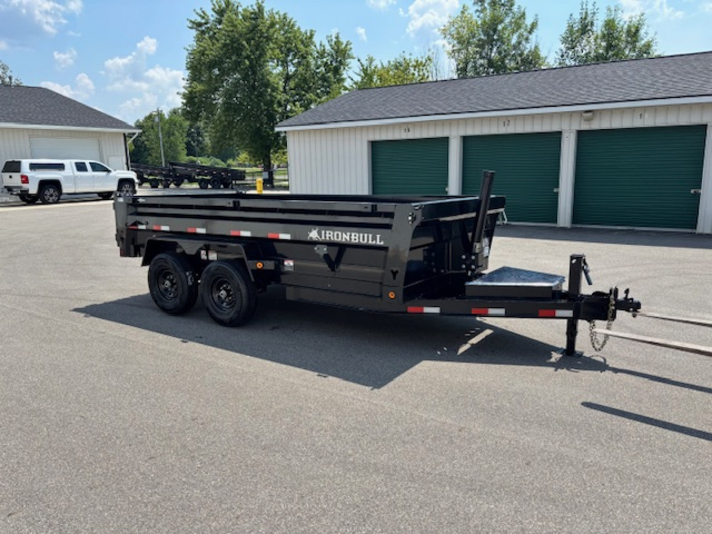 New 2025 Iron Bull 7x14 14K Dump Trailer