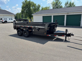 New 2025 Iron Bull 7x14 14K Dump Trailer