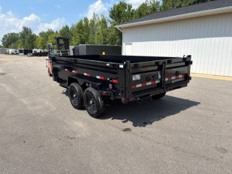 New 2025 Iron Bull 7x14 14K Dump Trailer
