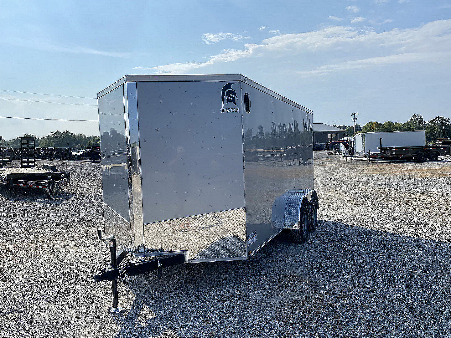 New 2026 Spartan 7'x14' 7k Enclosed Trailer