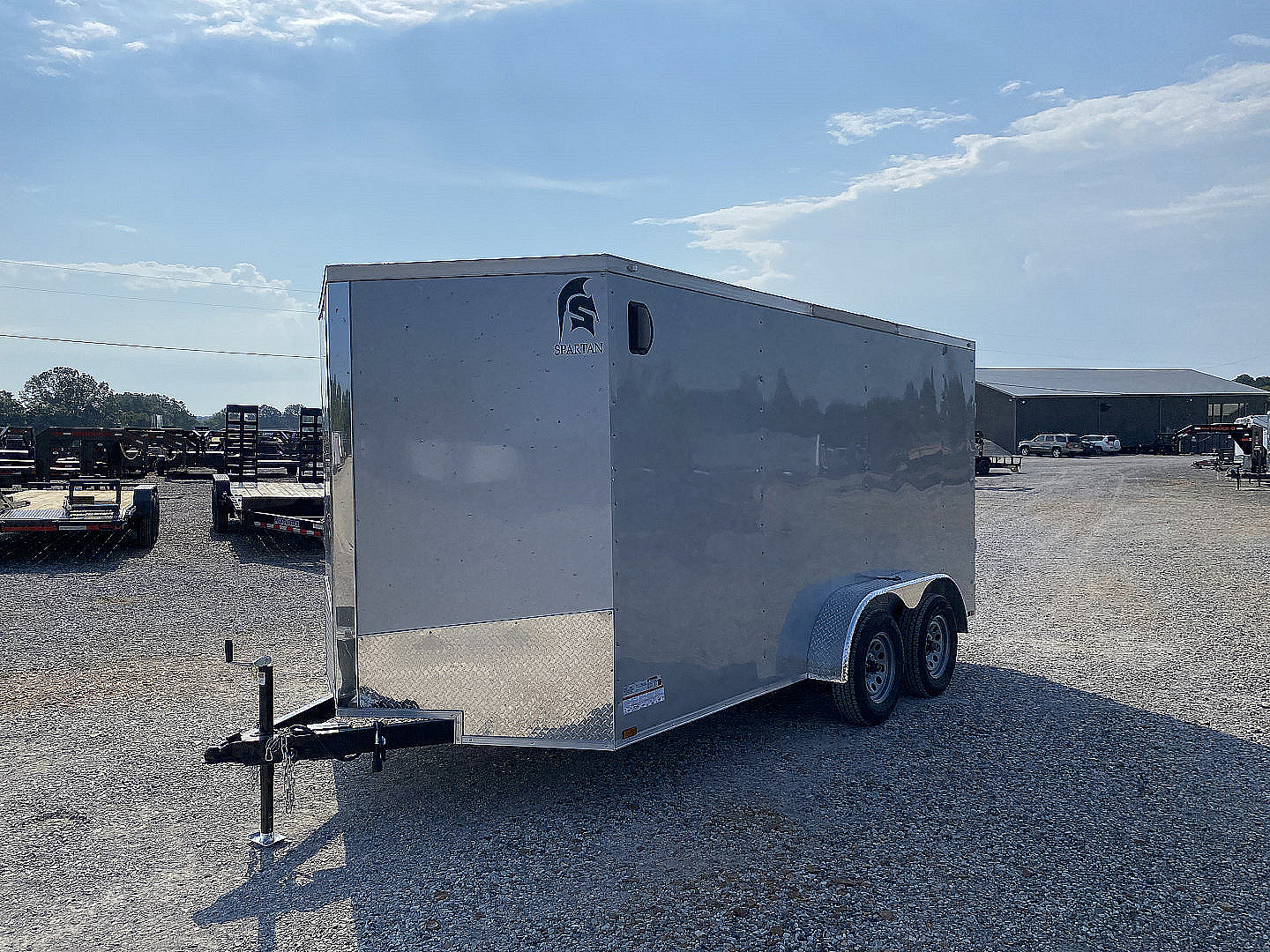 New 2026 Spartan 7'x14' 7k Enclosed Trailer