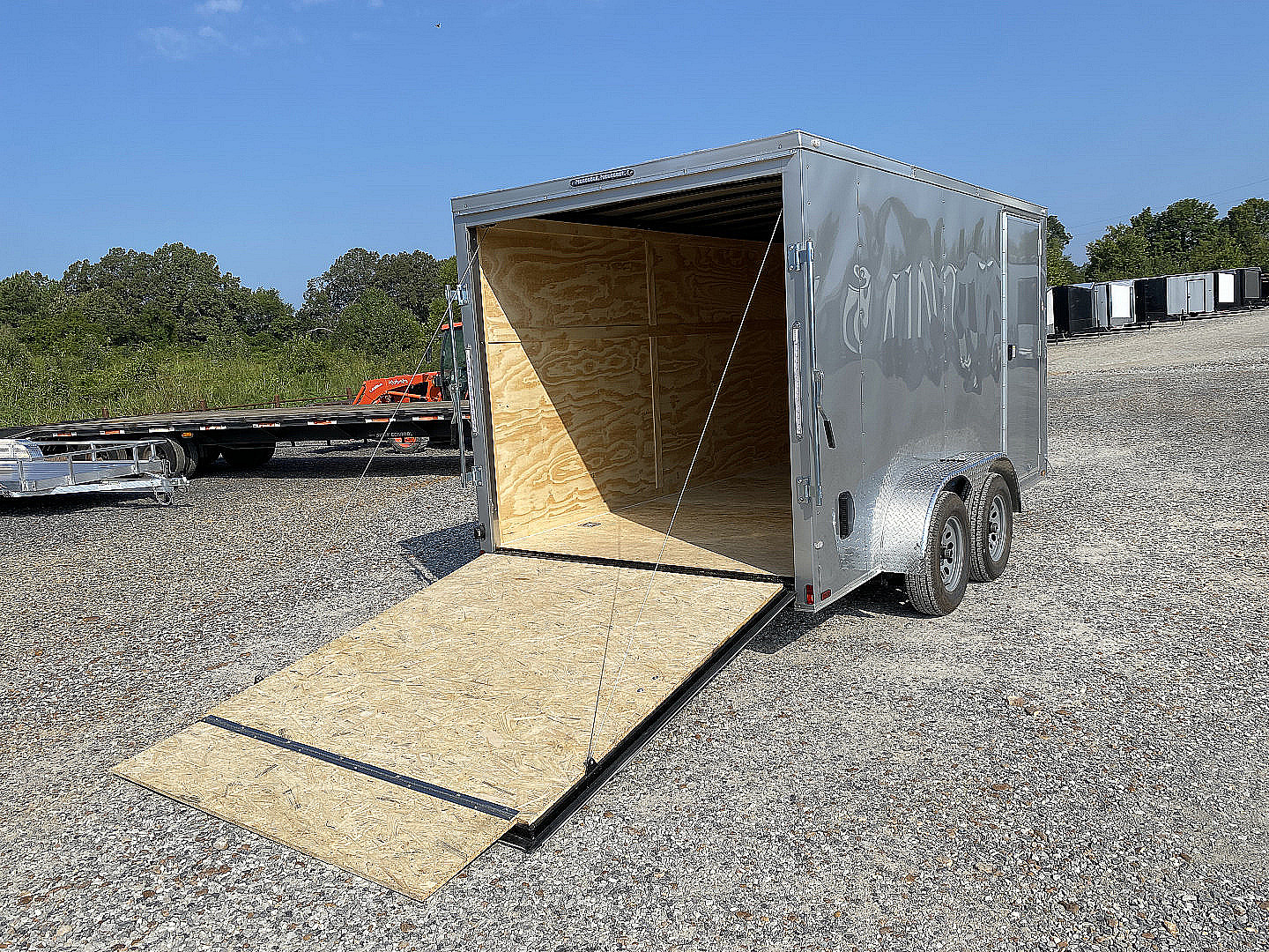 New 2026 Spartan 7'x14' 7k Enclosed Trailer