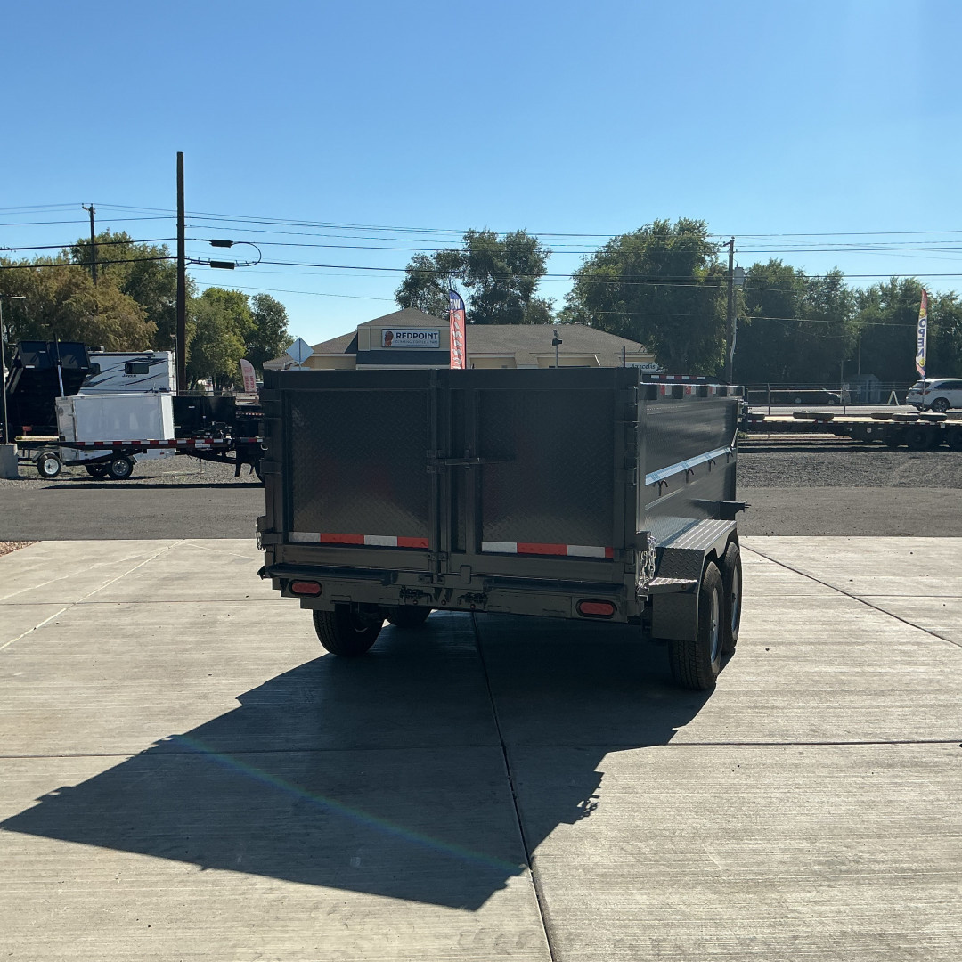 New 2026 Eagle Trailers 6x12 Raptor Dump 10K 36'' walls