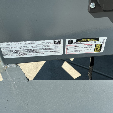 New 2026 Eagle Trailers 6x12 Raptor Dump 10K 36'' walls