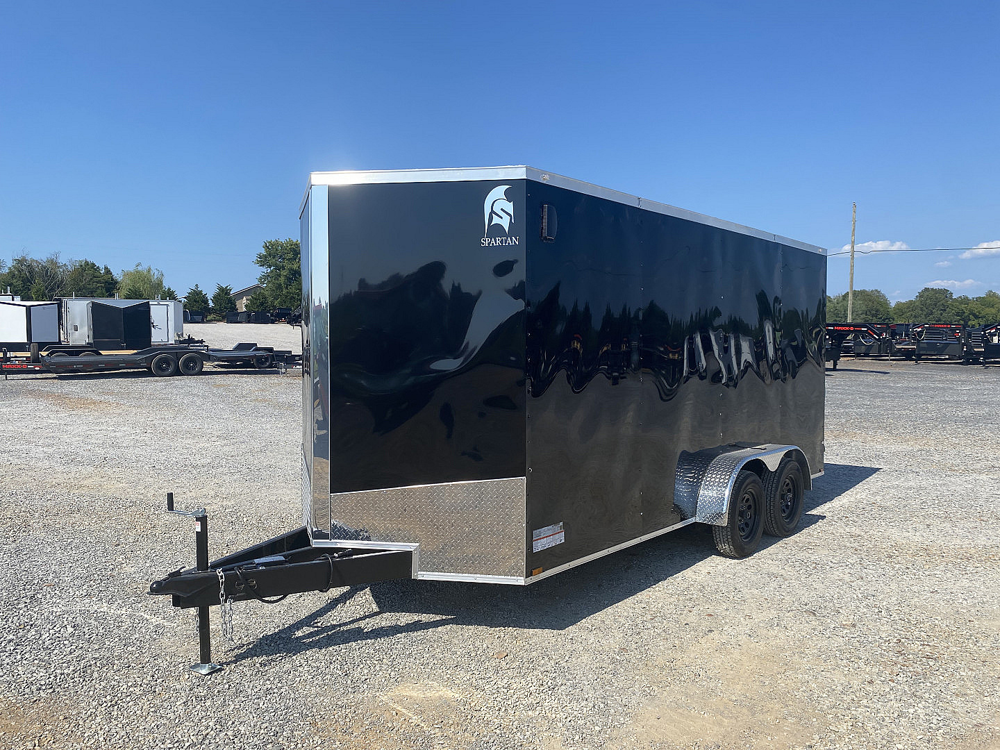 New 2026 Spartan 7' X 16' 7k Enclosed Trailer