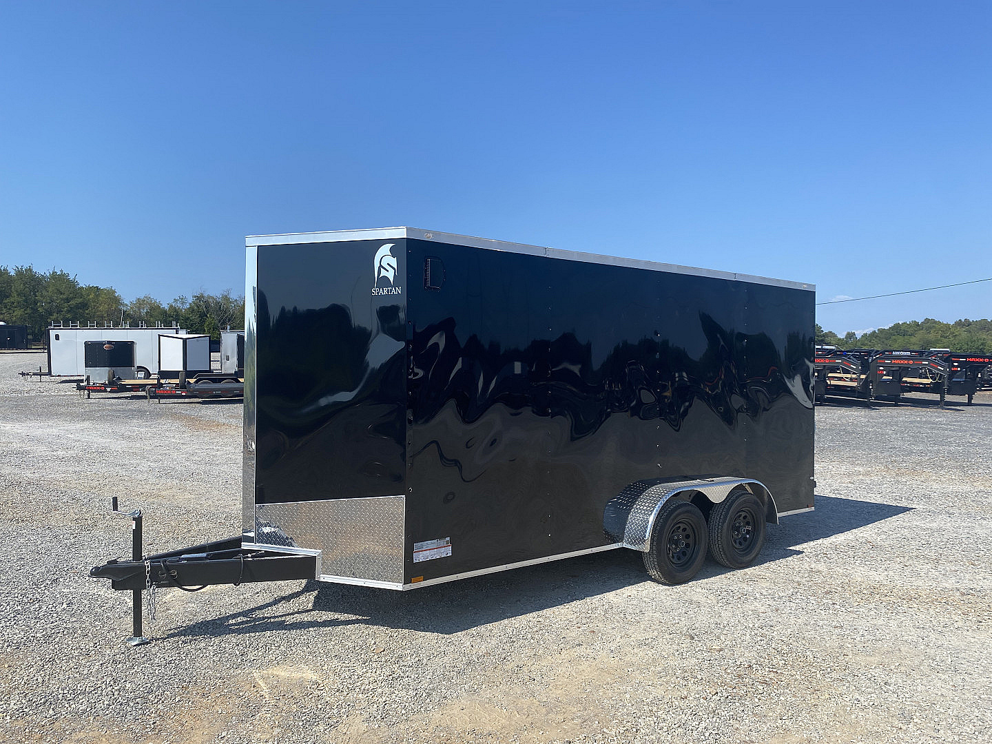 New 2026 Spartan 7' X 16' 7k Enclosed Trailer