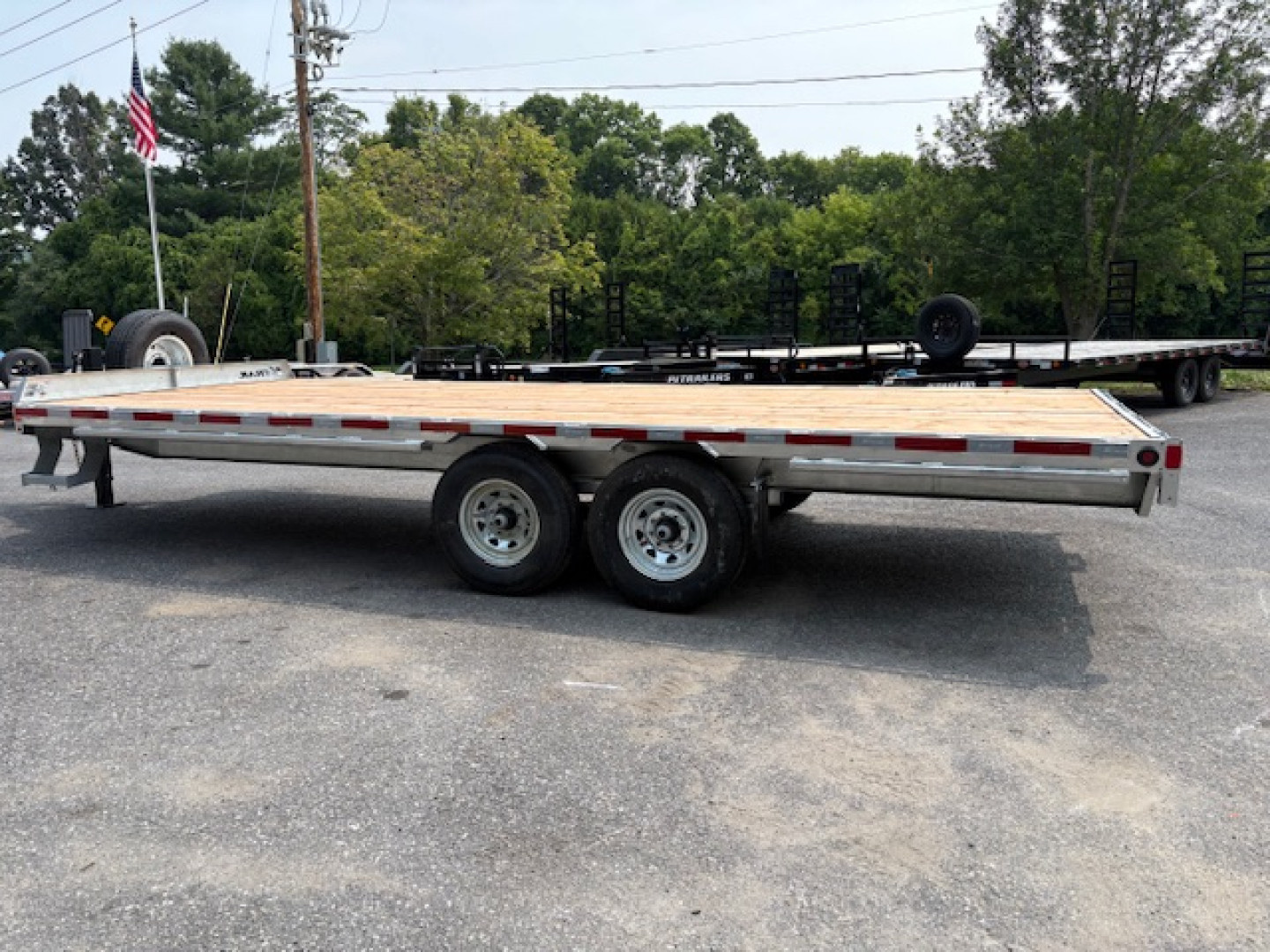 New 2026 K-Trail 20' Galvanized 20' Deckover Equipment-14K GVW