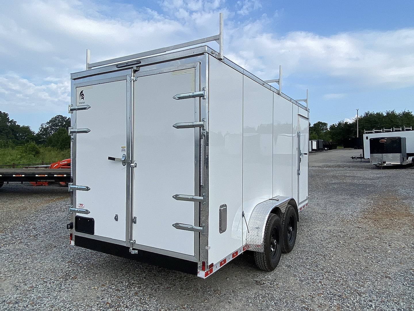 New 2026 Spartan 7'x16' 14k CONTRACTOR Enclosed Trailer