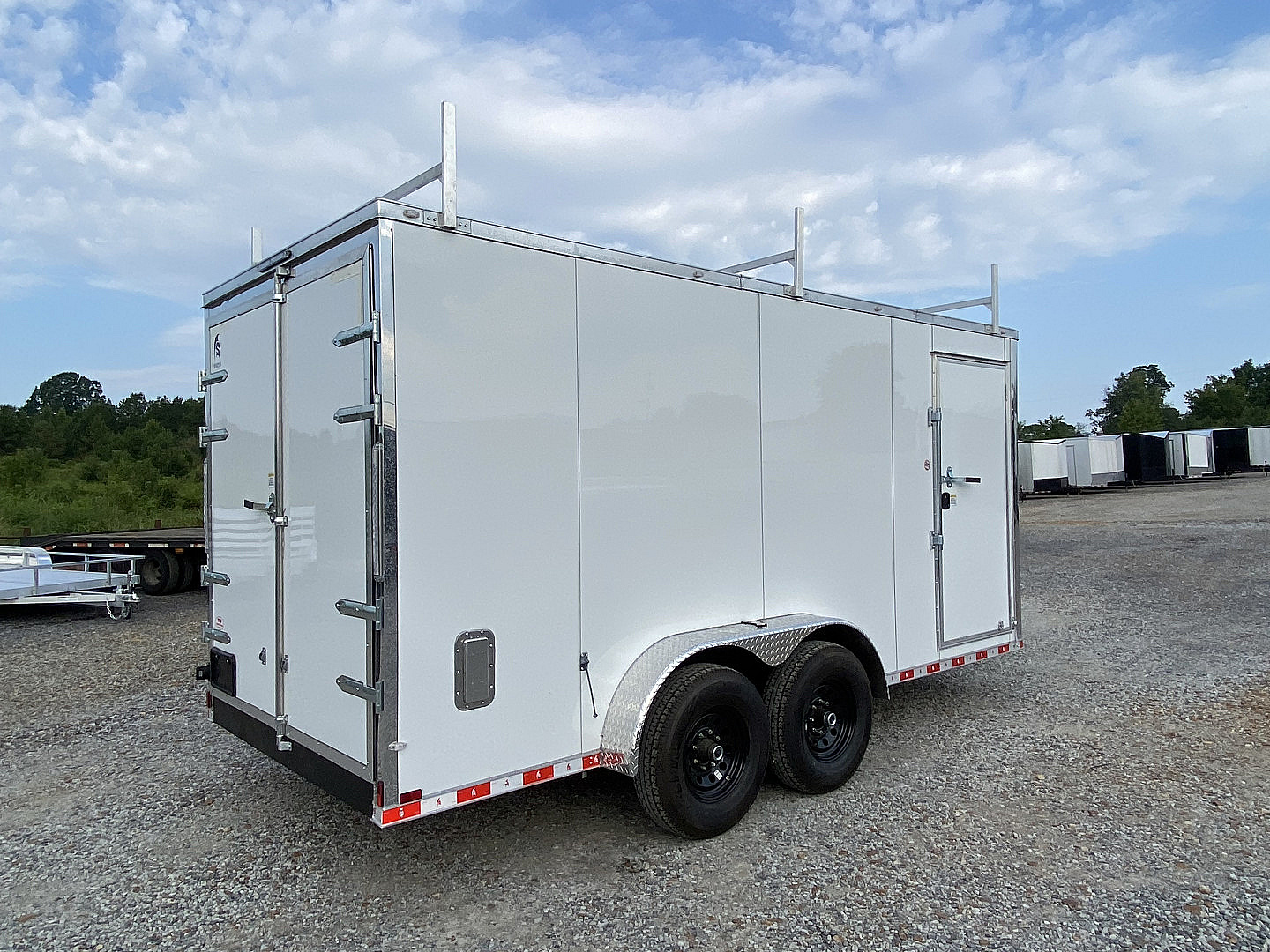 New 2026 Spartan 7'x16' 14k CONTRACTOR Enclosed Trailer