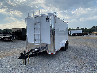 New 2026 Spartan 7'x16' 14k CONTRACTOR Enclosed Trailer