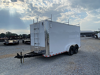 New 2026 Spartan 7'x16' 14k CONTRACTOR Enclosed Trailer
