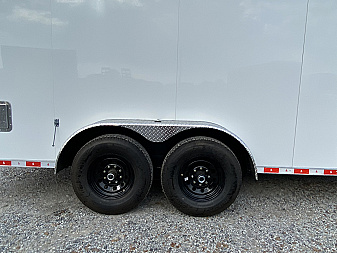 New 2026 Spartan 7'x16' 14k CONTRACTOR Enclosed Trailer
