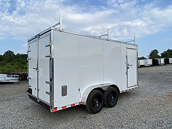 New 2026 Spartan 7'x16' 14k CONTRACTOR Enclosed Trailer