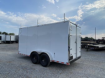 New 2026 Spartan 7'x16' 14k CONTRACTOR Enclosed Trailer