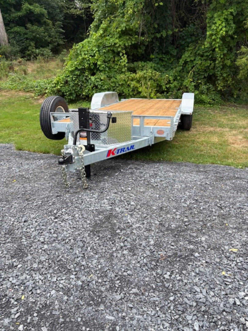 New 2026 K-Trail Galvanized Power Tilt Trailer -14K GVW