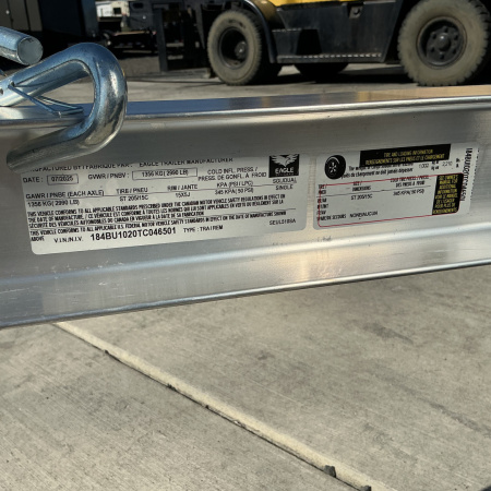 New 5x10 SA 3K Aluminum Eagle Utility