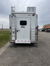 Used 2025 Cimarron Trailers 4H 14'8" Trail Boss LQ Horse Trailer