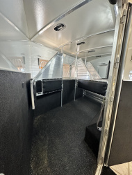 Used 2025 Cimarron Trailers 4H 14'8" Trail Boss LQ Horse Trailer