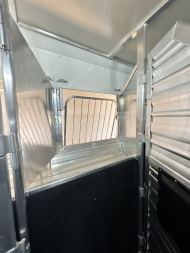 Used 2025 Cimarron Trailers 4H 14'8" Trail Boss LQ Horse Trailer